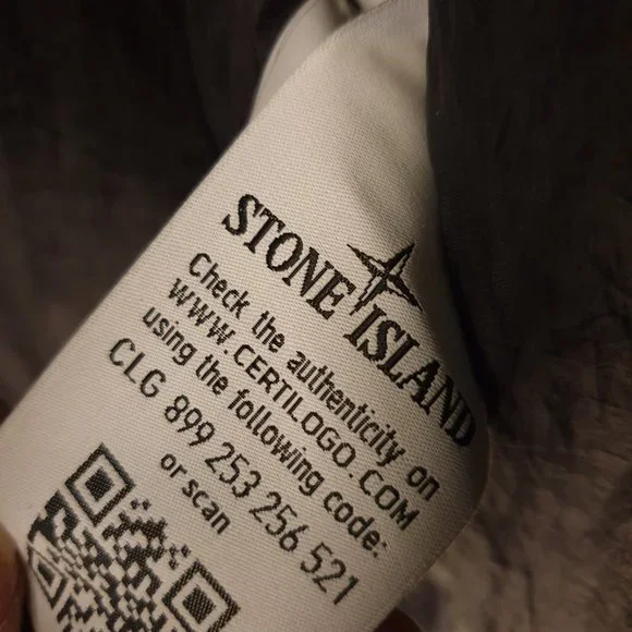 Stone Island Crinkle Reps Down Jacket ‘Black’ - Picture 6 of 11